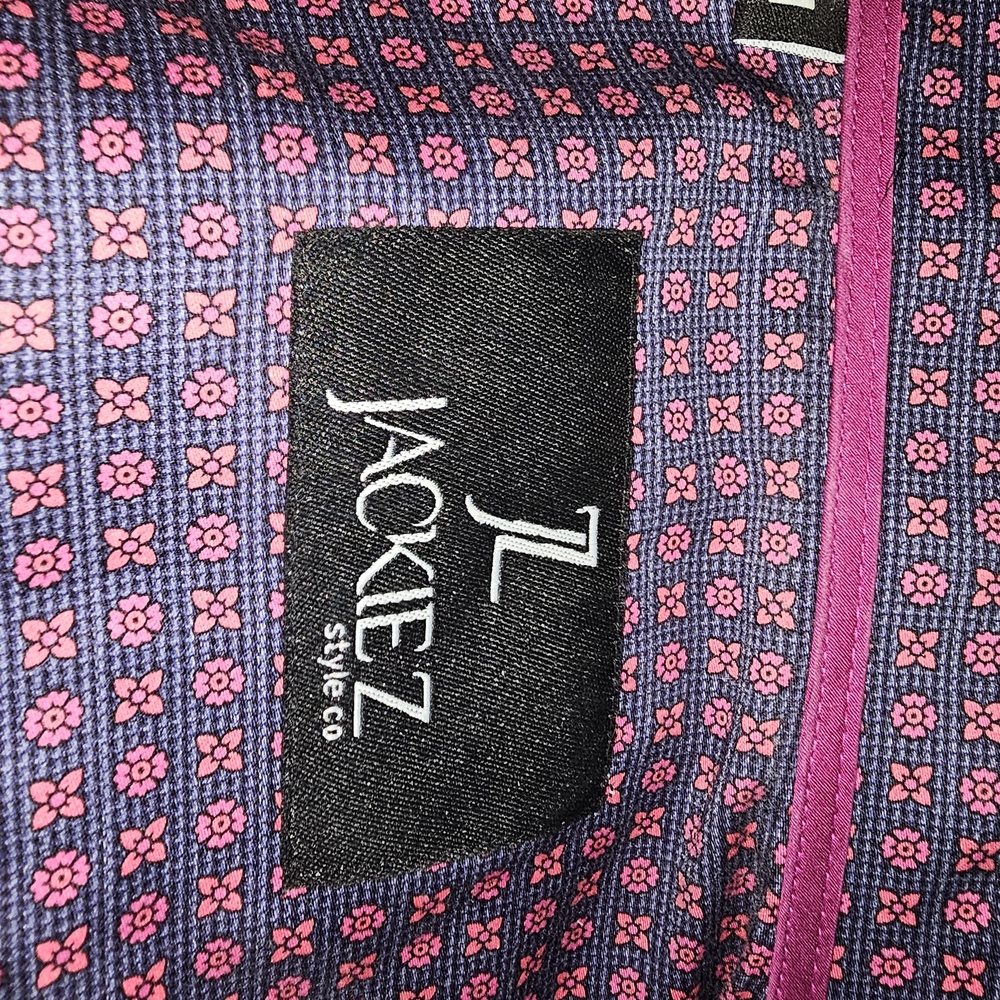 Jackie Z Vibrant Patterned Button Down Shirt - image 3